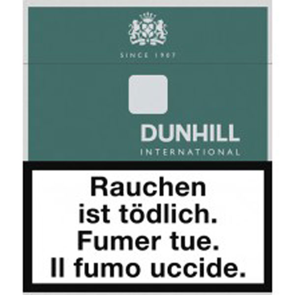 Herbal Cigarettes Dunhill International 1 Carton 20 Packs 200 Class A Cigarettes New Cigarettes Carton Australia