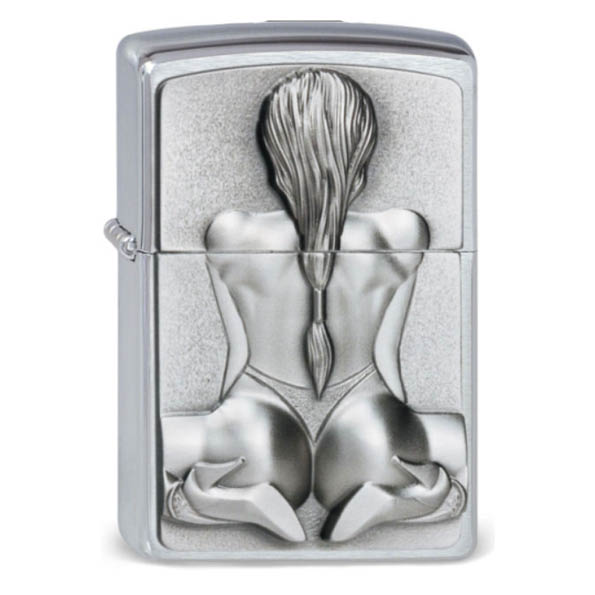 we97547 Zippo Kneeling Girl