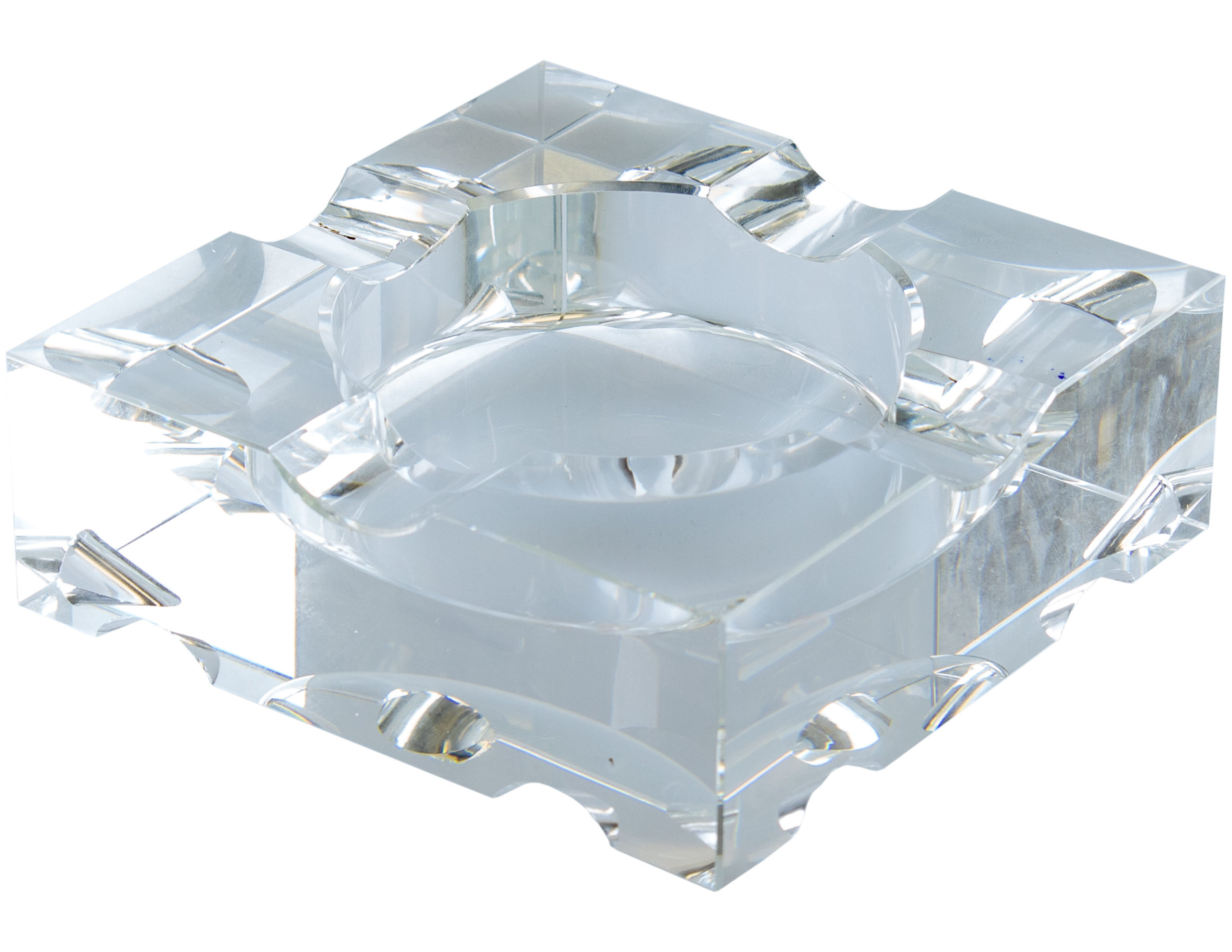 Ash Crystal square line gift 120mm 38007