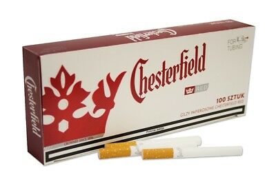 Chesterfield Filtre Tubes à Cigarettes x5