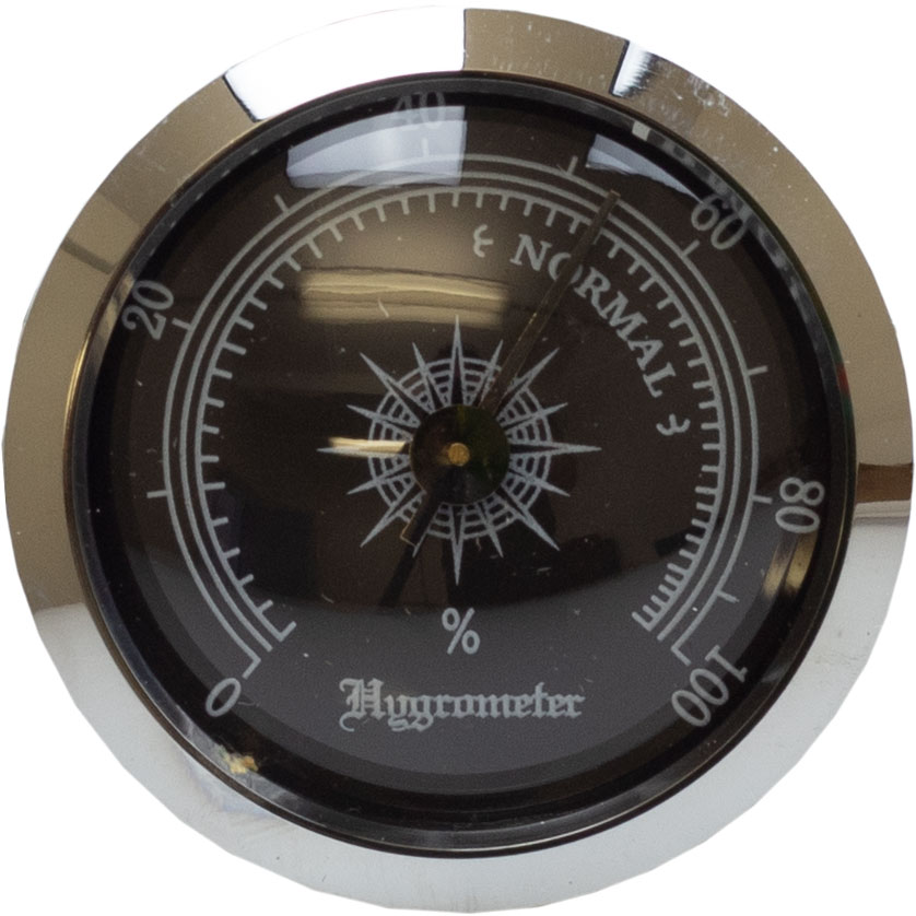 Hygrometer round bla